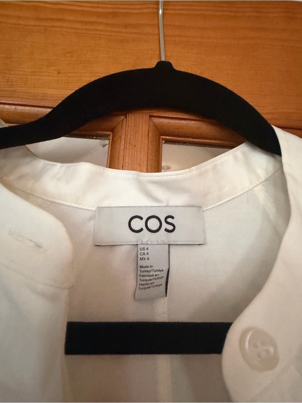 Cos puff sleeve white blouse - Picture 4 of 4